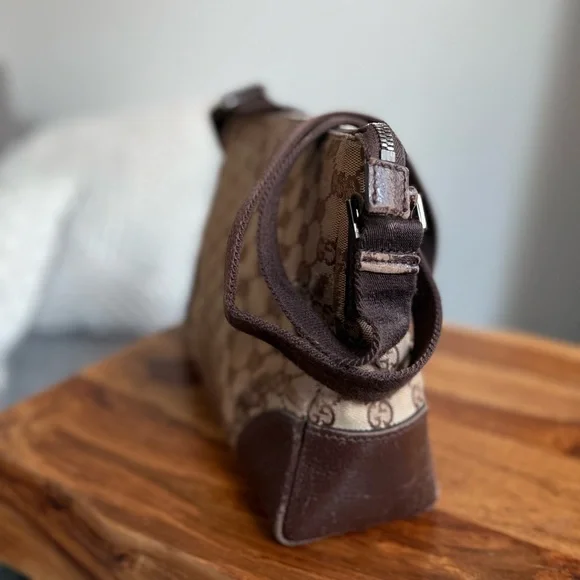 Gucci Brown and Tan Crossbody Bag - Picture 11 of 15